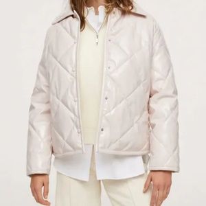 Mango quilted jacket